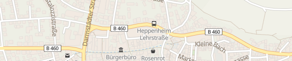 Karte Tiefgarage Innenstadt Heppenheim