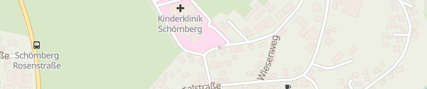 Karte Kinderklinik Schömberg