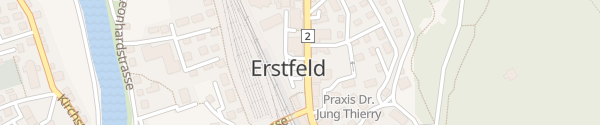 Karte Gemeindeparkplatz Erstfeld