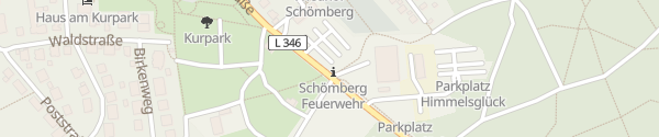 Karte Feuerwehr Schömberg