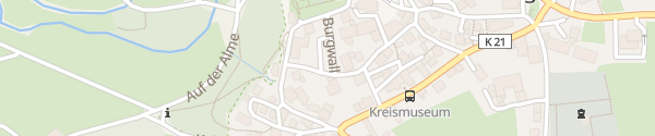 Karte Parkplatz Wewelsburg Büren