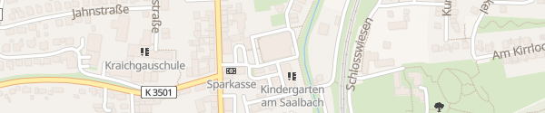 Karte Saalbachhalle Gondelsheim