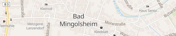 Karte Gemeindeverwaltung Bad Schönborn