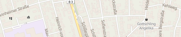 Karte Bahnhof Schriesheim
