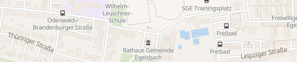 Karte Rathaus Egelsbach