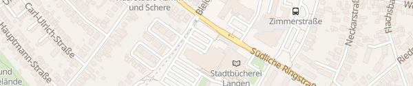 Karte Langener Hallenbad / Stadthalle Langen (Hessen)