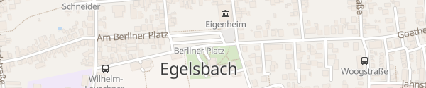 Karte Berliner Platz Egelsbach