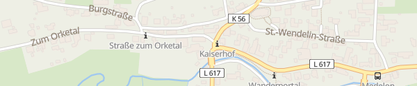Karte Kaiserhof Medebach