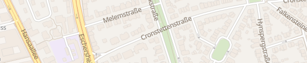 Karte Cronstettenstraße Frankfurt am Main