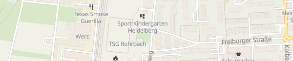 Karte TSG Heidelberg-Rohrbach Heidelberg