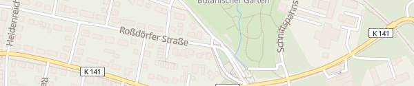 Karte Roßdörfer Straße Darmstadt