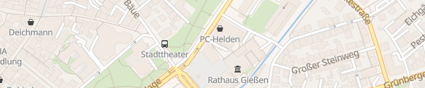 Karte Rathaus Gießen