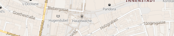 Karte E-Bike Ladepunkt traffiQ-Verkehrsinsel Hauptwache Frankfurt am Main