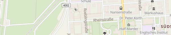 Karte Baugruppe Woge - Rheinstraße 7 Heidelberg