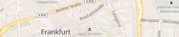 Karte Tiefgarage Dom Römer Frankfurt am Main