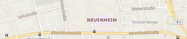 Karte Keplerstraße Heidelberg