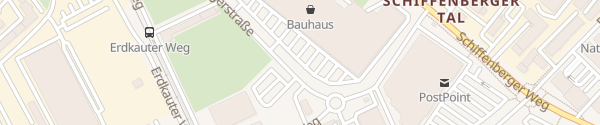 Karte BAUHAUS Schiffenberger Tal Gießen