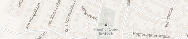 Karte Friedhof Ober-Rosbach Rosbach vor der Höhe