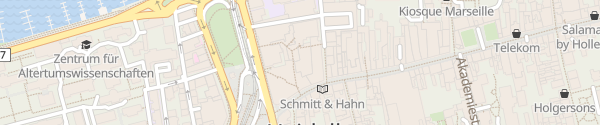 Karte Darmstädter Hof Centrum Heidelberg