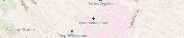 Karte E.ON Danmark Ladesäule Thisted