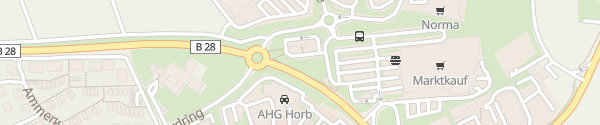 Karte McDonald's Horb am Neckar