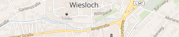 Karte Rathaus Wiesloch