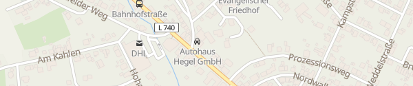 Karte Autohaus Hegel Medebach