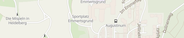 Karte Augustinum Heidelberg