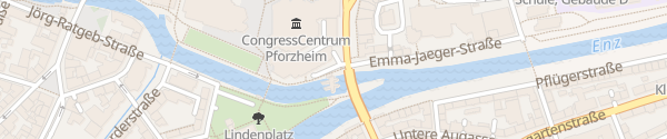 Karte Parkhotel Pforzheim