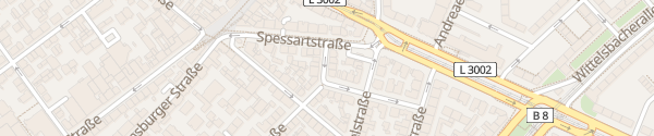 Karte Roßdorfer Straße Frankfurt am Main