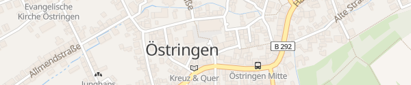Karte Stadtverwaltung Östringen