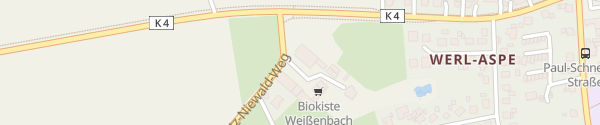 Karte Biokiste Weißenbach Bad Salzuflen