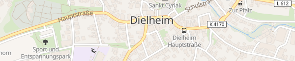 Karte Rathaus Dielheim