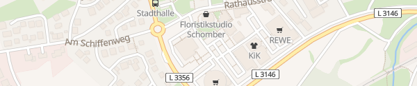 Karte Stadthalle Staufenberg