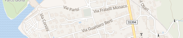 Karte Via Alberto Martinetti Maccagno con Pino e Veddasca