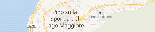 Karte Via Alessandro Manzoni Maccagno con Pino e Veddasca