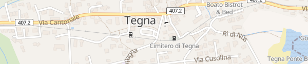 Karte Parcheggio Stazione Tegna
