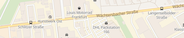 Karte Kaufland Wächtersbacher Straße Frankfurt am Main