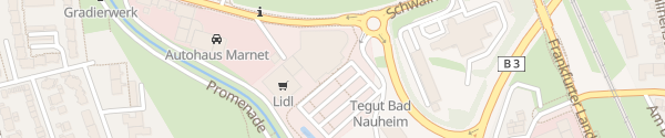 Karte Tegut / FITSEVENELEVEN Bad Nauheim