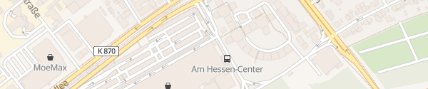Karte Hessen-Center Frankfurt am Main