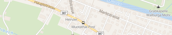 Karte Ortszentrum Muotathal