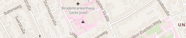 Karte Brüderkrankenhaus Paderborn