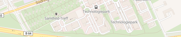 Karte Technologiepark Paderborn