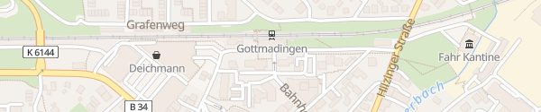 Karte Neues Rathaus Gottmadingen