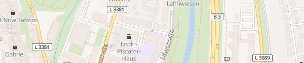 Karte Erwin-Piscator-Haus - Stadthalle Marburg