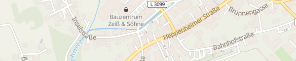 Karte Hauptstraße Fürth