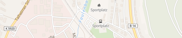 Karte Parkplatz Untere Hauptstraße Wurmlingen