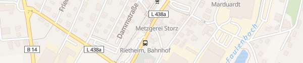 Karte Rathaus Rietheim-Weilheim