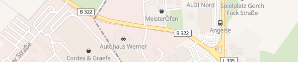 Karte Autohaus Werner Weyhe