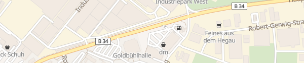 Karte dm-drogerie markt / Aldi Süd / Takko Gottmadingen